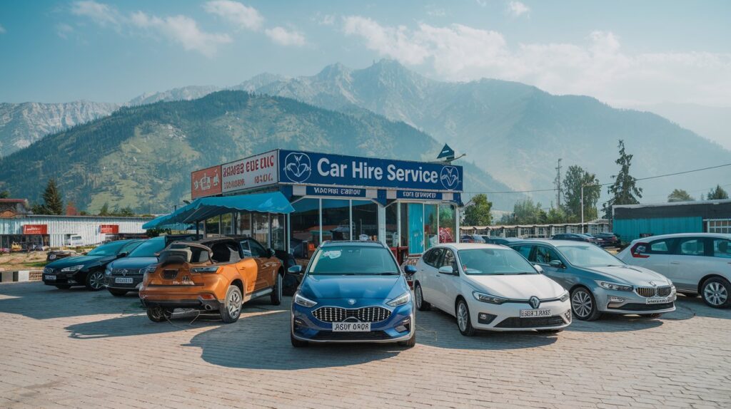 luxury car rental srinagar