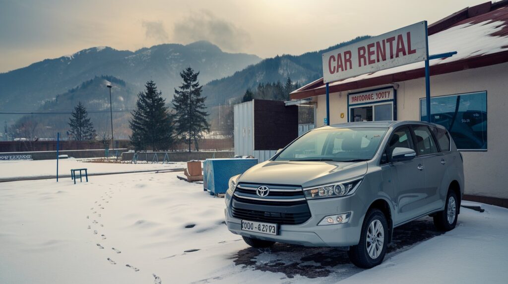 rent a car in srinagar with driver