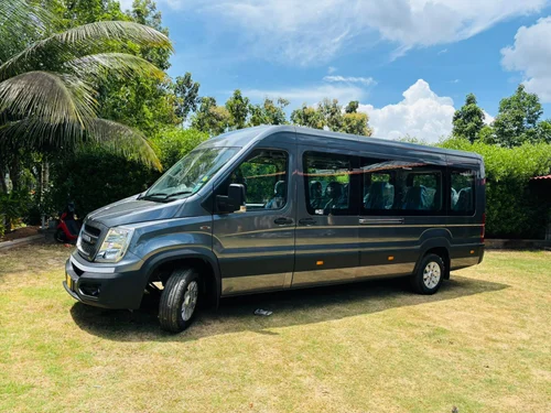 tempo traveller on rent