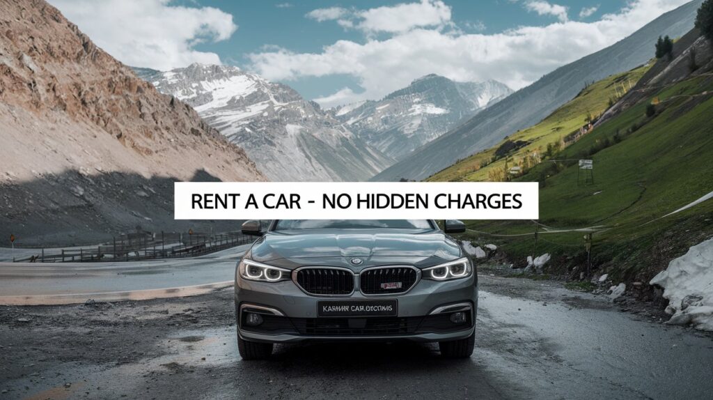 srinagar taxi rates